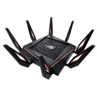 エイスース(ASUS)のASUS ROG Rapture GT-AX11000 ハイエンドモデルルーター(PC周辺機器)