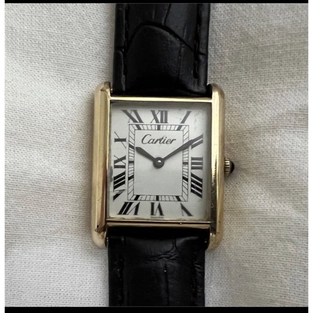Cartier(カルティエ)の70年代 カルティエ タンク マストタンク メンズ LMサイズ 手巻き式 メンズの時計(腕時計(アナログ))の商品写真