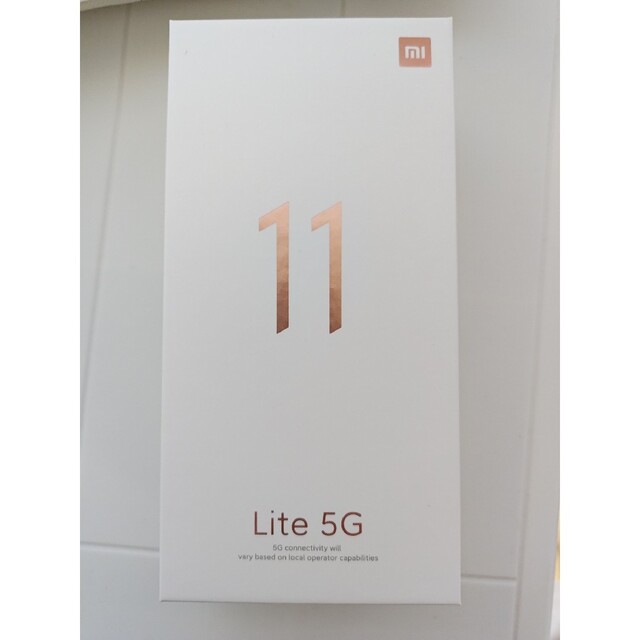 スマートフォン/携帯電話【美品】Xiaomi mi11 lite 5G ミントグリーン SIMフリー