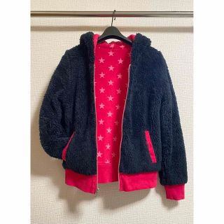 トミーガール(tommy girl)のTommy girl トミー ガール リバーシブル パーカー もこもこ ボア M(パーカー)