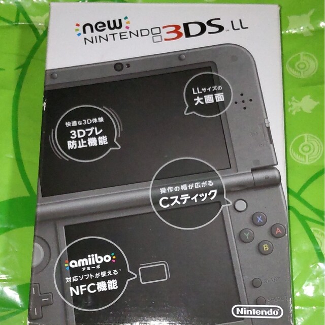 70％OFF】 ほぼ新品⭐︎Newニンテンドー3DS LL メタリックブラック