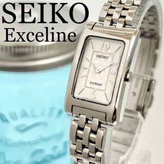 483 SEIKO セイコー エクセリーヌ時計 レディース腕時計 四角形 人気-