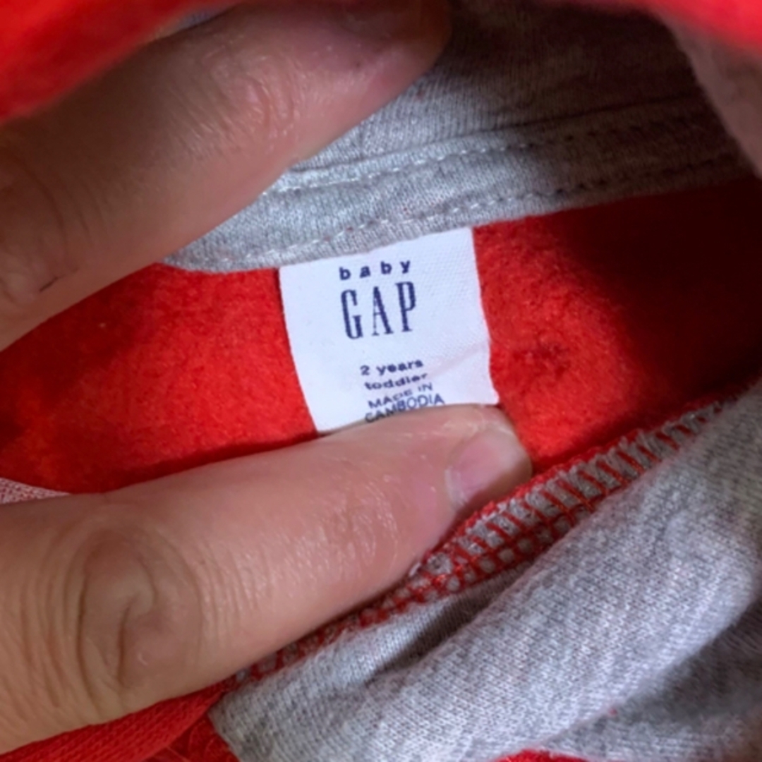 babyGAP(ベビーギャップ)の【95cm】baby GAP パーカー キッズ/ベビー/マタニティのキッズ服女の子用(90cm~)(ジャケット/上着)の商品写真