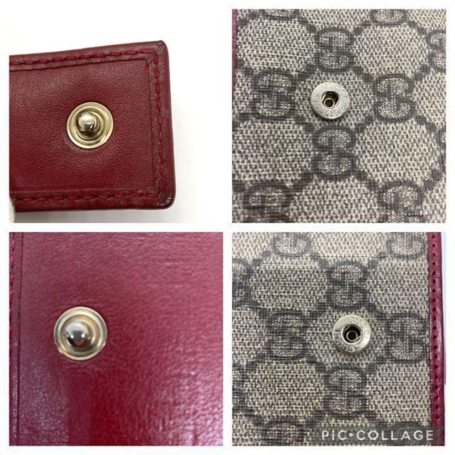 【正規品】美品 GUCCI グッチ 長財布 シェリーライン PVC