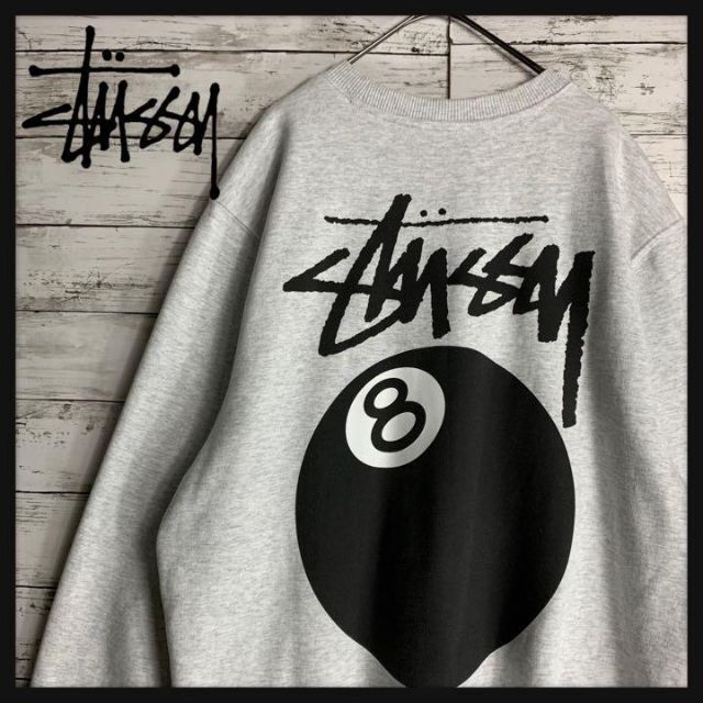 【新品・人気モデル】stussy スウェット トレーナー サイズL ブラック