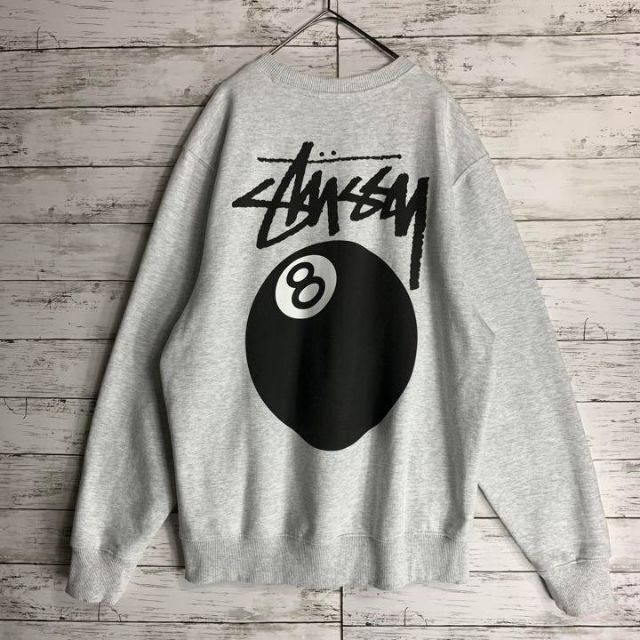 【新品・人気モデル】stussy スウェット トレーナー サイズM ブラック