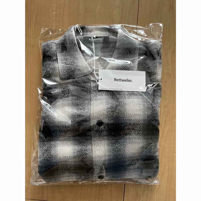 ROTTWEILER 「OPEN COLLAR OMBRE SHIRTS」 [定休日以外毎日出荷中