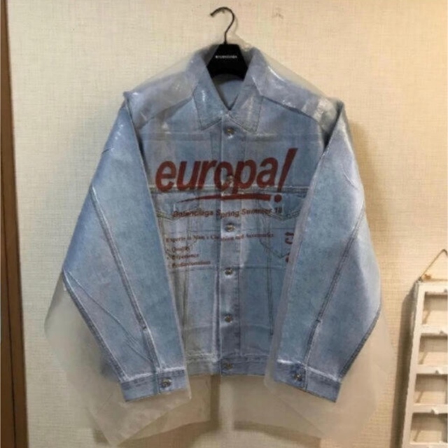 配送日指定可 BALENCIAGA ドライクリーン denim jaket 48 新品 - 通販