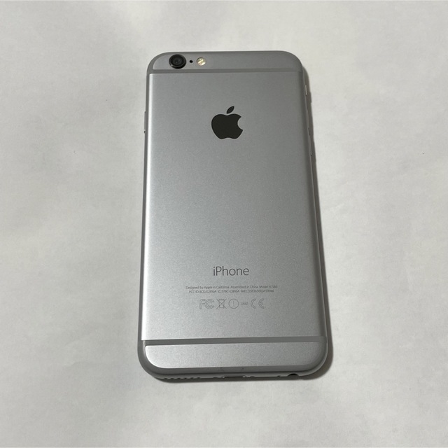 iPhone 6 128GB グレー　本体のみ 1