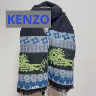 ケンゾー(KENZO)の新品♡KENZO♡マフラー♡ロゴデザイン(マフラー)