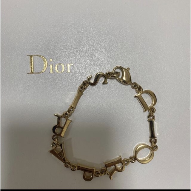 Dior ヴィンテージ ブレスレット美品　ディオール　CD　ロゴ　ブレスレット