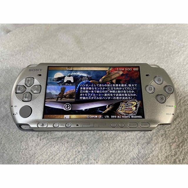 お買い物 ☆良品☆ PSP-3000 ミスティックシルバー | vixan.no