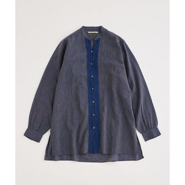 【ネイビー系（41）】【別注】《ne Quittez pas / ヌキテパ》OVER SIZE Caftan SHIRT