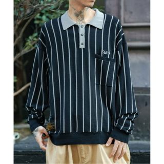 サブサエティ(Subciety)の【BLACK】Subciety/(U)STRIPE RUGGER KNIT(その他)