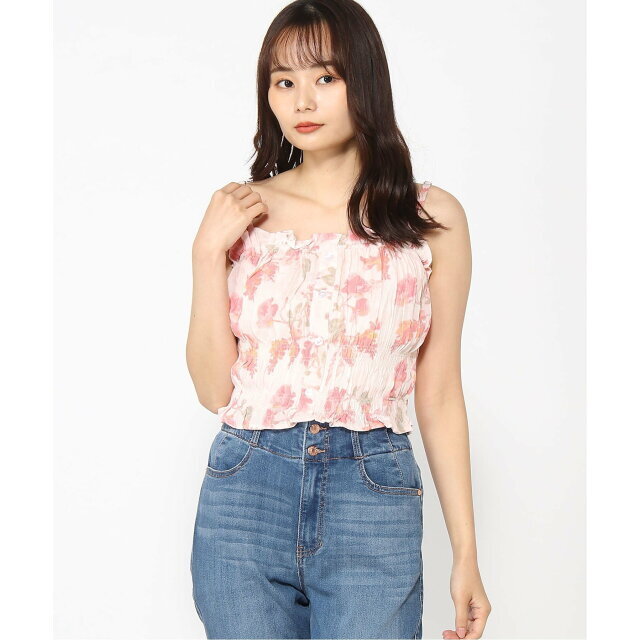 GUESS(ゲス)の【ピンク(P62P)】(W)Sl Hamlin Top レディースのトップス(キャミソール)の商品写真