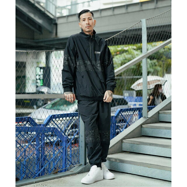 Subciety(サブサエティ)の【BLACK/BLACK】Subciety/(U)PAISLEY HALFZIP JKT その他のその他(その他)の商品写真