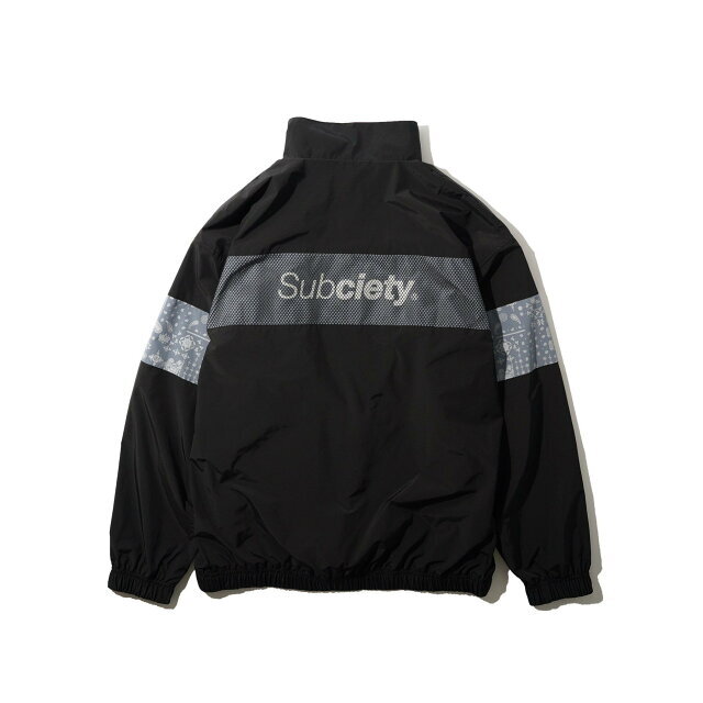 Subciety(サブサエティ)の【BLACK/GRAY】Subciety/(U)PAISLEY HALFZIP JKT その他のその他(その他)の商品写真