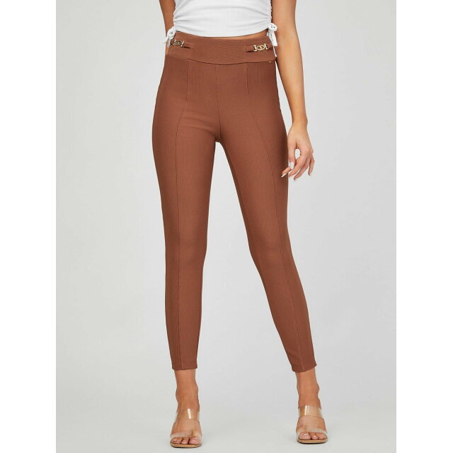 GUESS(ゲス)の【ブラウン(A10W)】(W)Martha Buckle Pant レディースのパンツ(その他)の商品写真