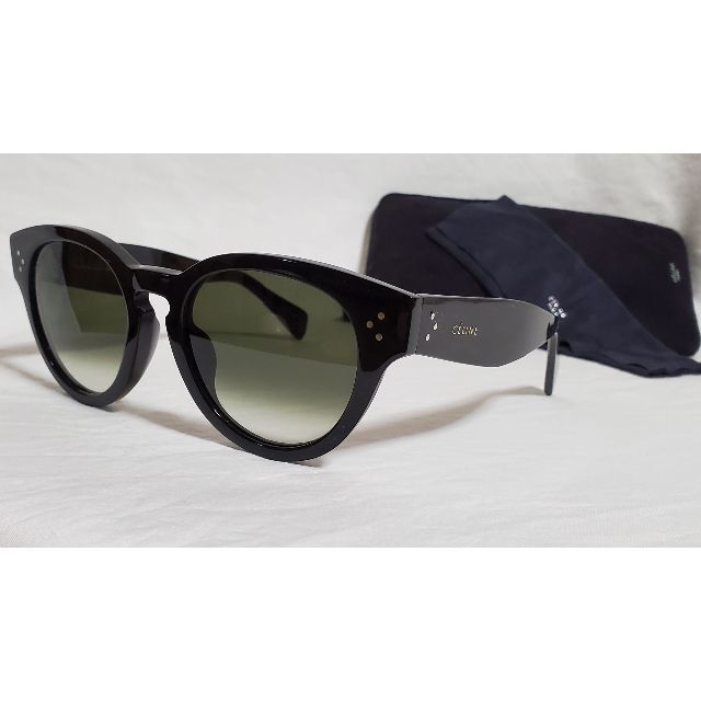 celine - 正規 セリーヌ キャットアイ ロゴ×3連ドット ビッグレンズ