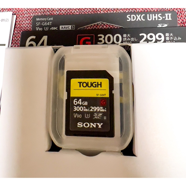 SONY TOUGH SF-G64T  64GB SDカード 国内正規品