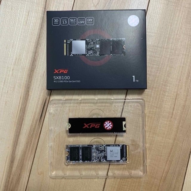 XPG SX8100 PCIe Gen3x4 M.2 2280 SSD 1TB