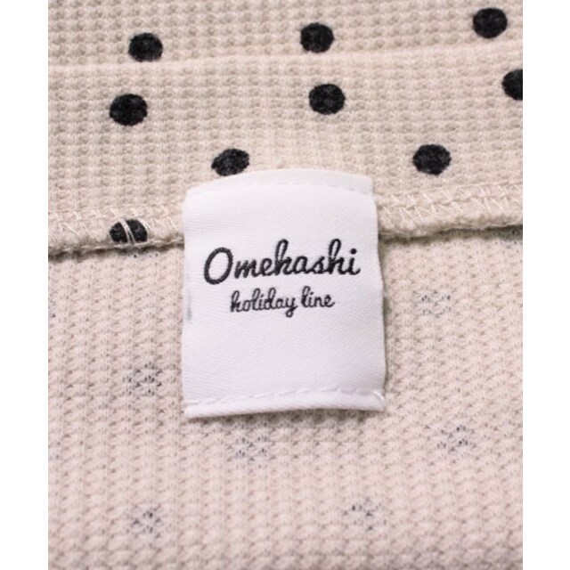 Omekashi(オメカシ)のOmekashi オメカシ ノースリーブ F ベージュx黒(ドット) 【古着】【中古】 レディースのトップス(タンクトップ)の商品写真