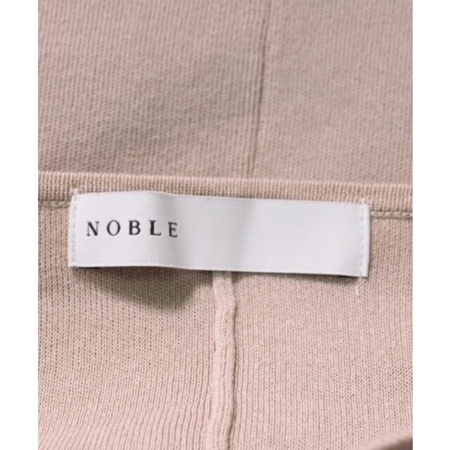 Noble(ノーブル)のNOBLE ノーブル ニット・セーター F ベージュ 【古着】【中古】 レディースのトップス(ニット/セーター)の商品写真