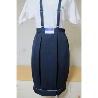 ★小学生女子夏用紺スカート   6本ヒダ   サイズ１5０A   新品   ポリ(ひざ丈スカート)