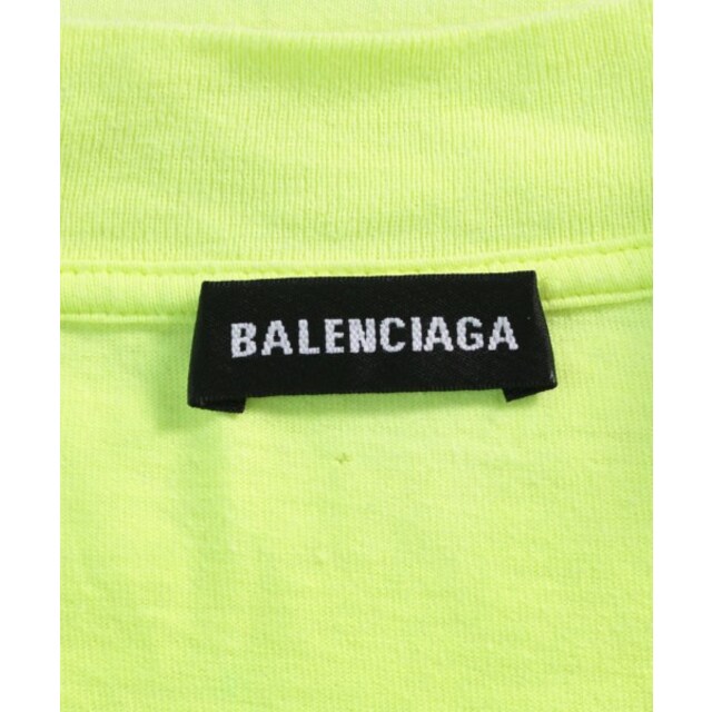 BALENCIAGA バレンシアガ Tシャツ・カットソー XXS 蛍光イエロー