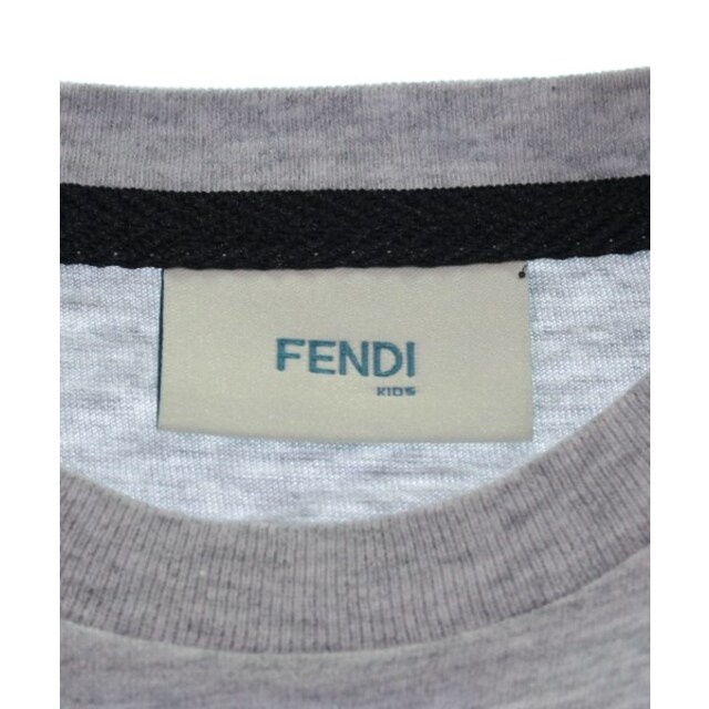 FENDI フェンディ Tシャツ・カットソー 10A グレーなし透け感