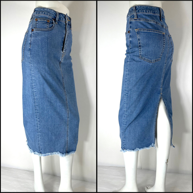 moussy(マウジー)のMOUSSY マウジー iSKO EMOTIONロングスカートサイズ0 64cm レディースのスカート(ロングスカート)の商品写真