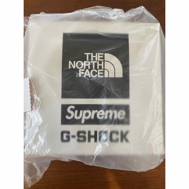 supreme north face gshock ブラック