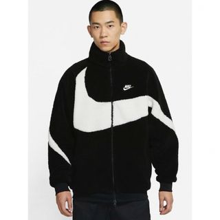 ナイキ(NIKE)のNIKE / ナイキビッグスウォッシュリバーシブルボアシェルパジャケット(ブルゾン)