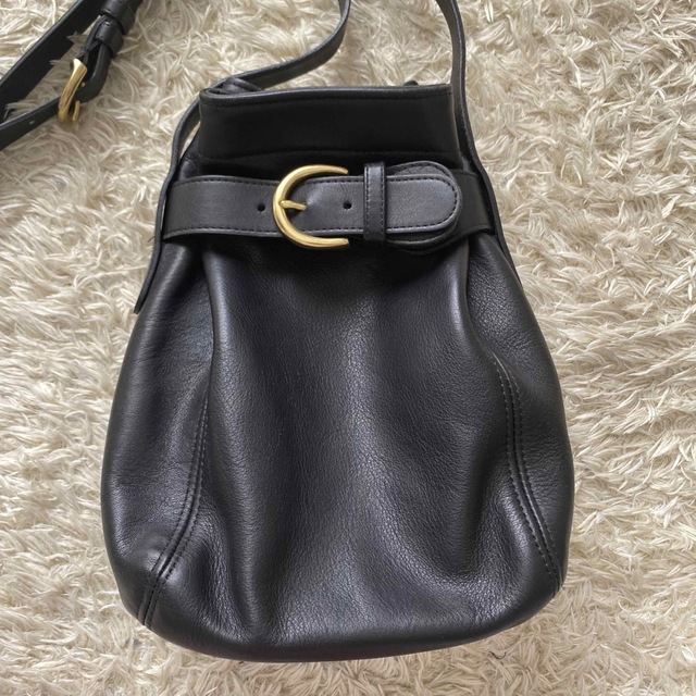 美品✨希少 オールドコーチ リュック ショルダーバッグ 黒 coach