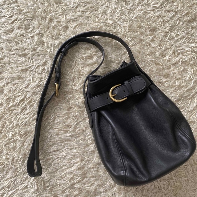 美品✨希少 オールドコーチ リュック ショルダーバッグ 黒 coach