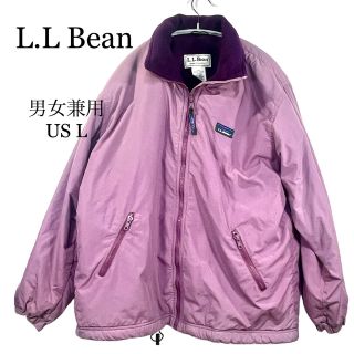 エルエルビーン(L.L.Bean)のエルエルビーン ウォームアップ ジャケット WOMEN'S L パープル  (ブルゾン)