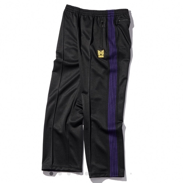 UNION x NEEDLES Track Pant Black Lジャージ