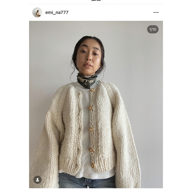Hand made Woolマルチカーディガン シールームリン