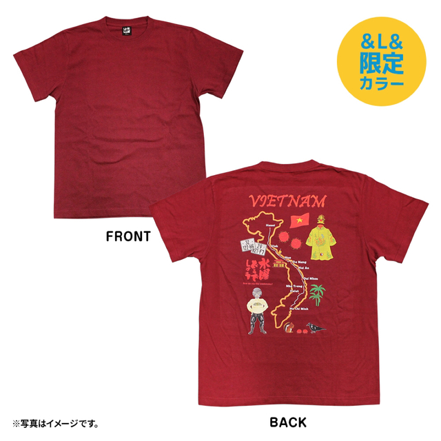 &L&限定カラー 水曜どうでしょうレギュラー放送終了満20年記念Tシャツ