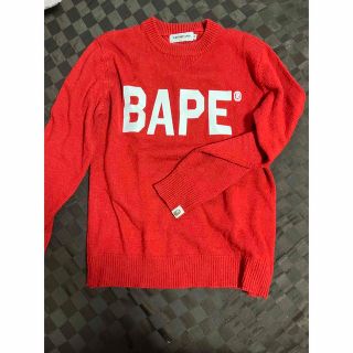 アベイシングエイプ(A BATHING APE)のエイプ　ape ニット　セーター(ニット/セーター)