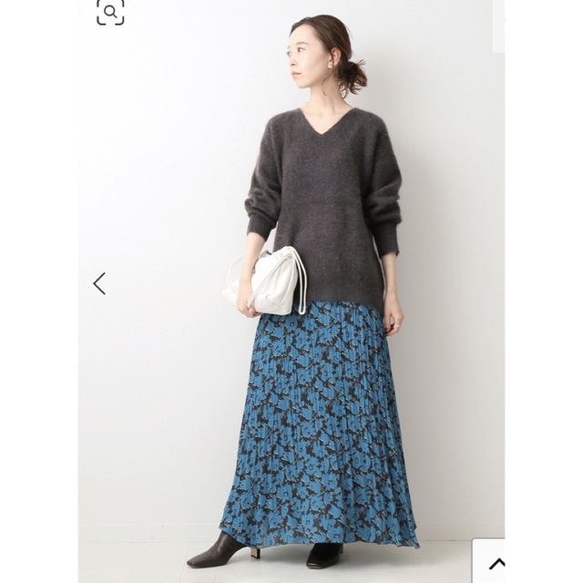 IENA(イエナ)のIENA フラワープリントランダムプリーツ レディースのスカート(ロングスカート)の商品写真