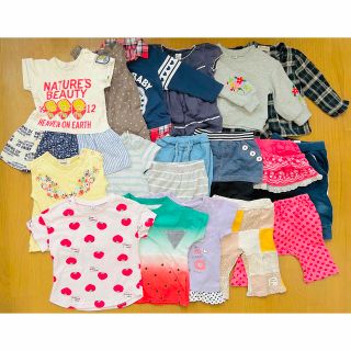 ☆年末セール☆【１８点おまとめ888円】♡未使用あり♡ 女の子ベビー服まとめ売り(Ｔシャツ)