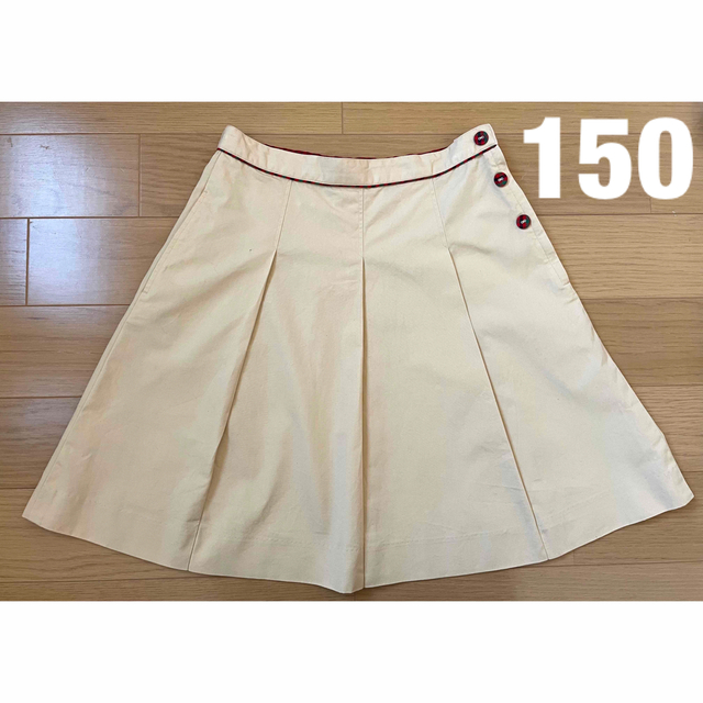美品 Familiar ファミリア❤︎Aライン スカート チェック柄 150 フリマ