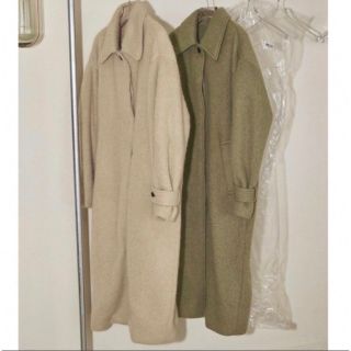 TODAYFUL  トゥデイフル  シャーギーオーバーコート 22aw 38