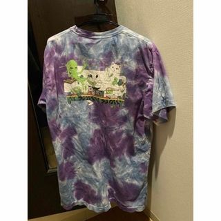 リップンディップ(RIPNDIP)のtシャツ 半袖　ripndip rip n dip 大麻　ガンジャ　宇宙人　猫(Tシャツ/カットソー(半袖/袖なし))