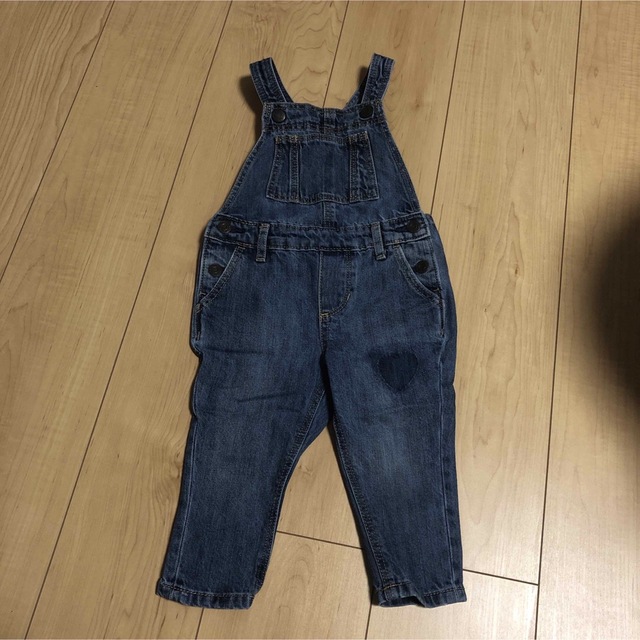 GAP(ギャップ)のGAP サロペット　80cm 長さ調整 キッズ/ベビー/マタニティのベビー服(~85cm)(パンツ)の商品写真