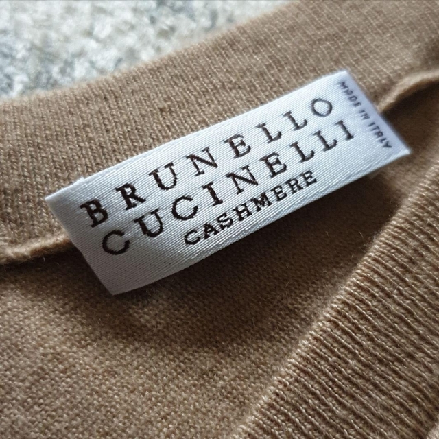 Brunello Cucinelli カシミア ニット グレージュ クチネリ - www
