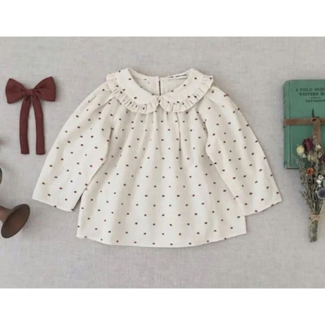 soor ploom Astrid Blouse swiss dot 5yブラウス