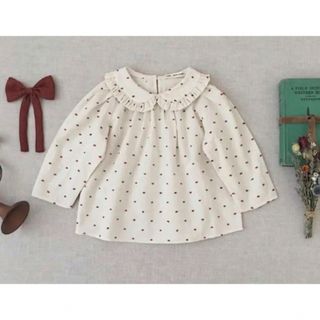 soor ploom Astrid Blouse swiss dot 5y(ブラウス)