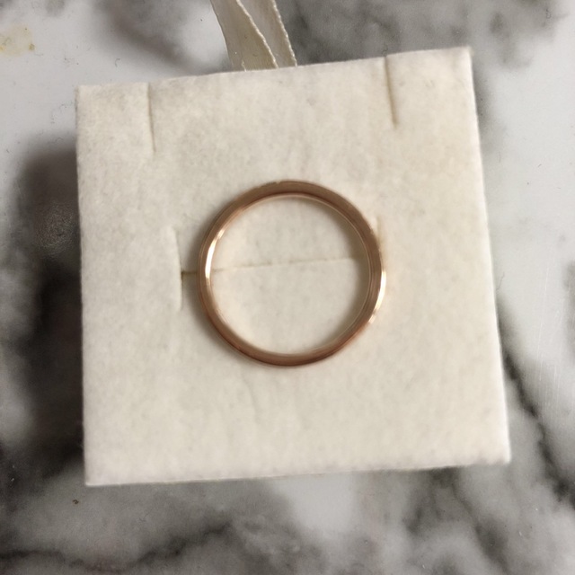 4℃(ヨンドシー)の新品同様 4°C k10 ダイヤ リング 8号 ✨ レディースのアクセサリー(リング(指輪))の商品写真
